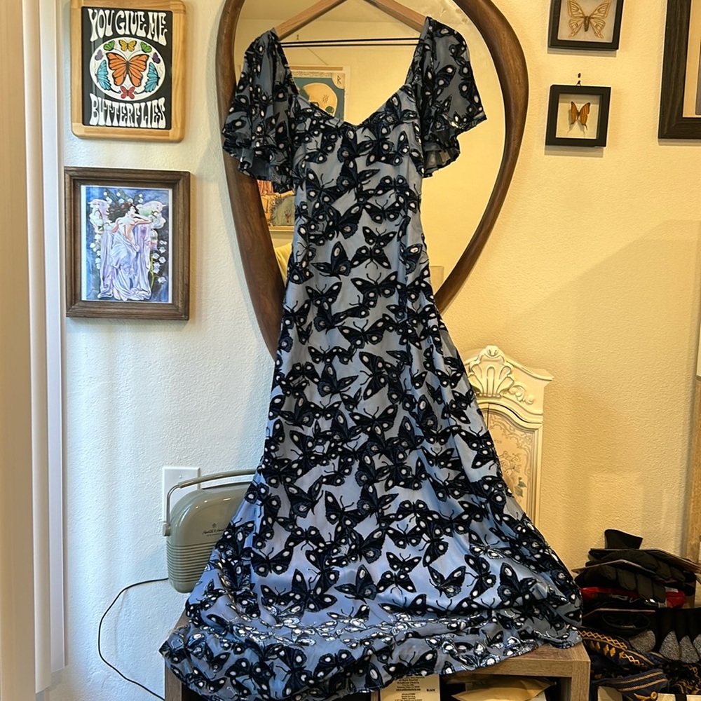 La Femme En Noir Corpse Bride Butterfly dress